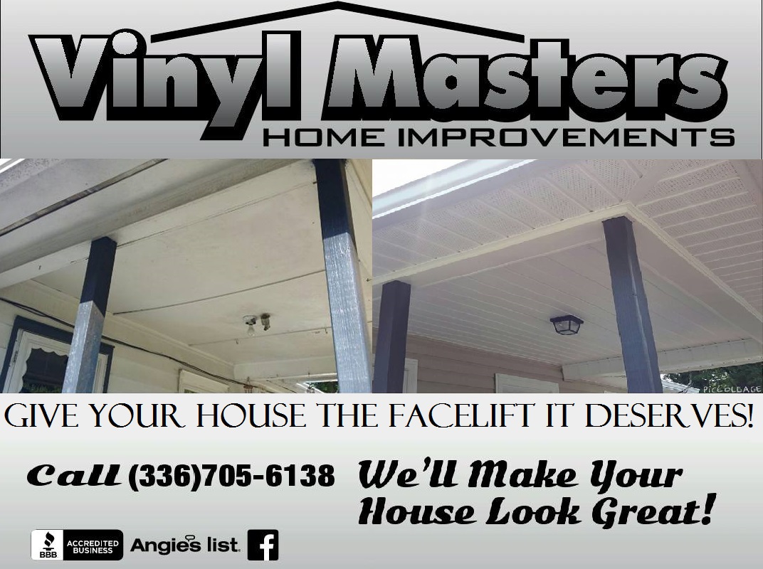 Logo for Vinyl Masters Home Improvements