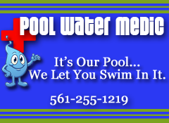 Logo for Pool Water Medic