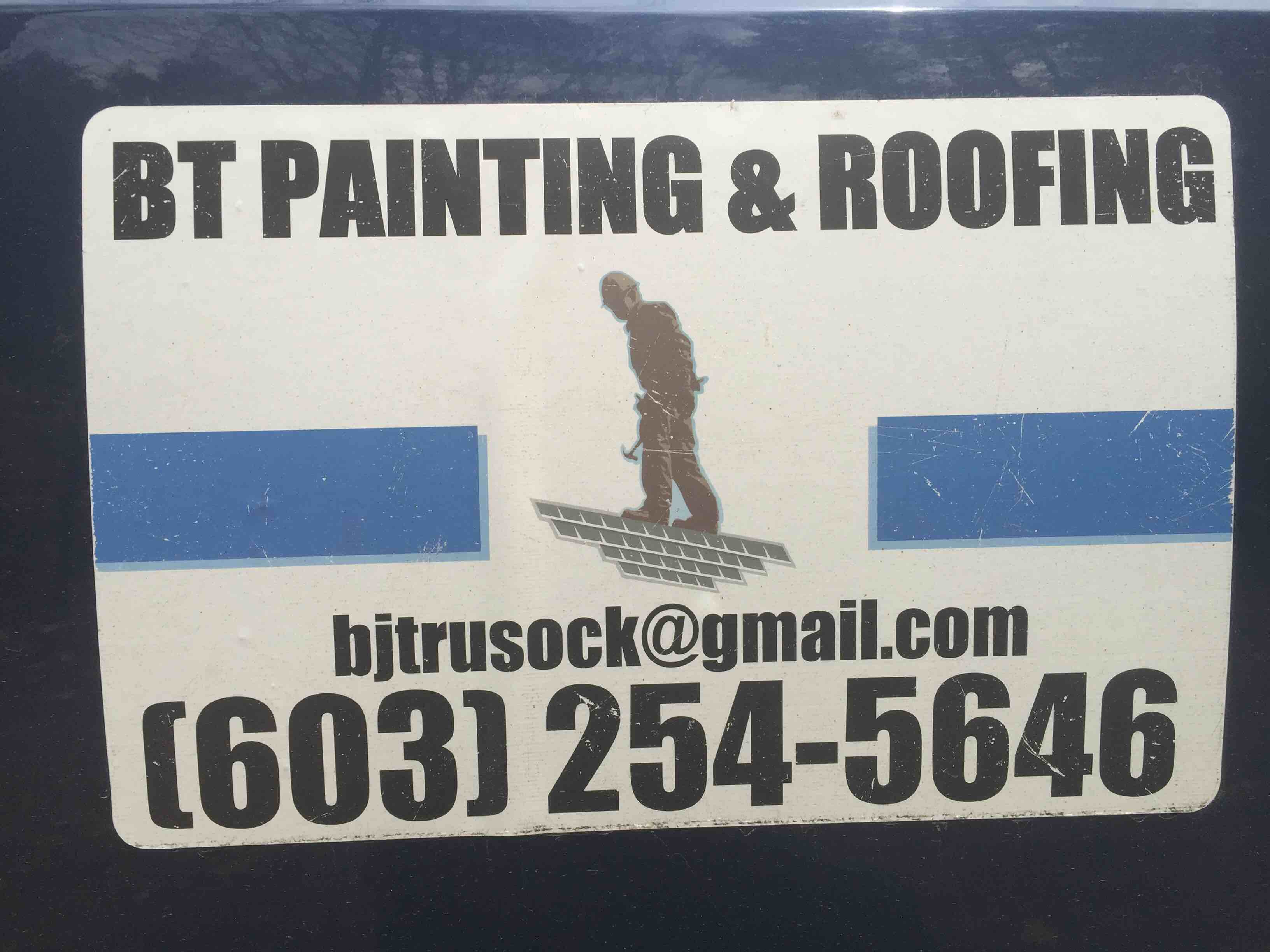 BT Painting and Roofing logo
