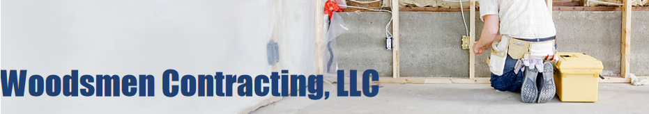 Logo for Woodsmen Contracting LLC