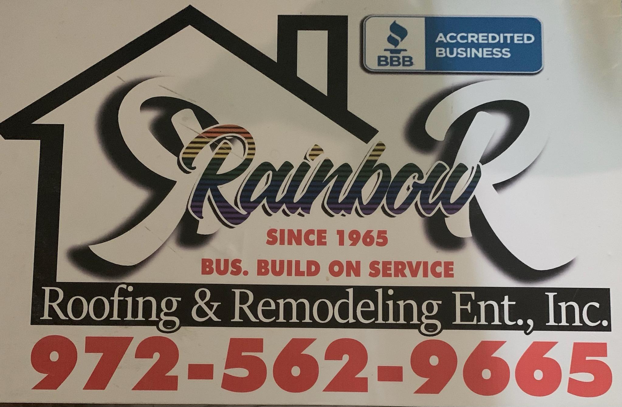 Rainbow Roofing and Remodeling Ent. logo