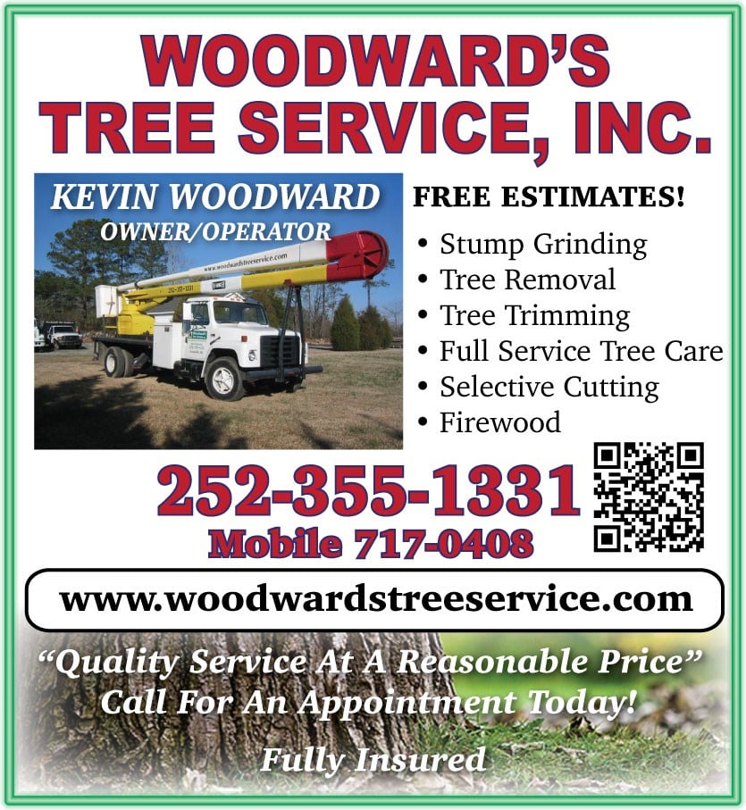 Logo for Woodward's Tree Service Inc