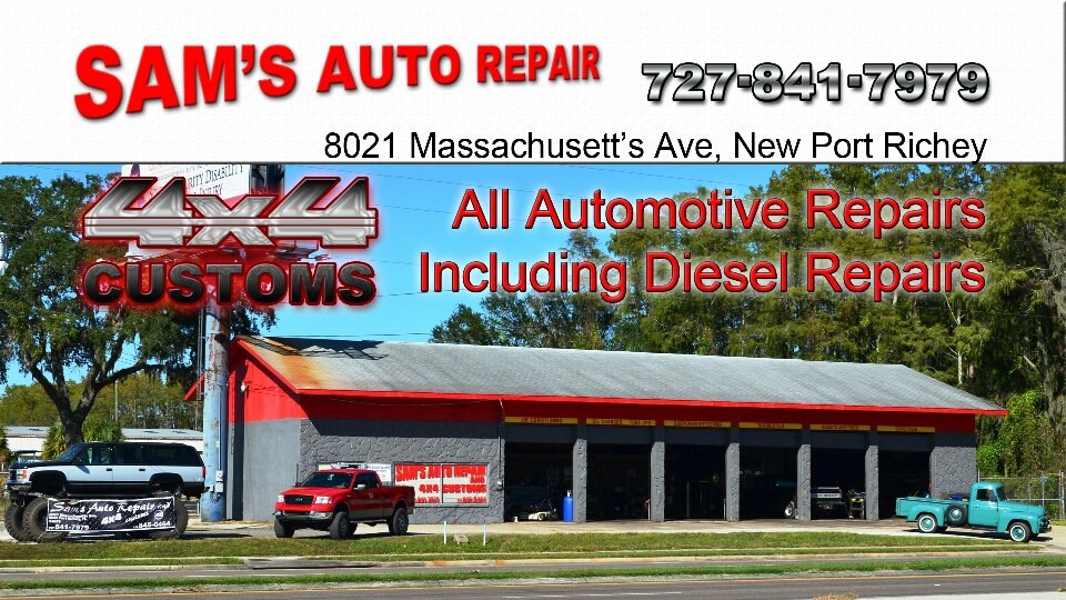 Sam's Auto Repair & 4X4 Customs logo