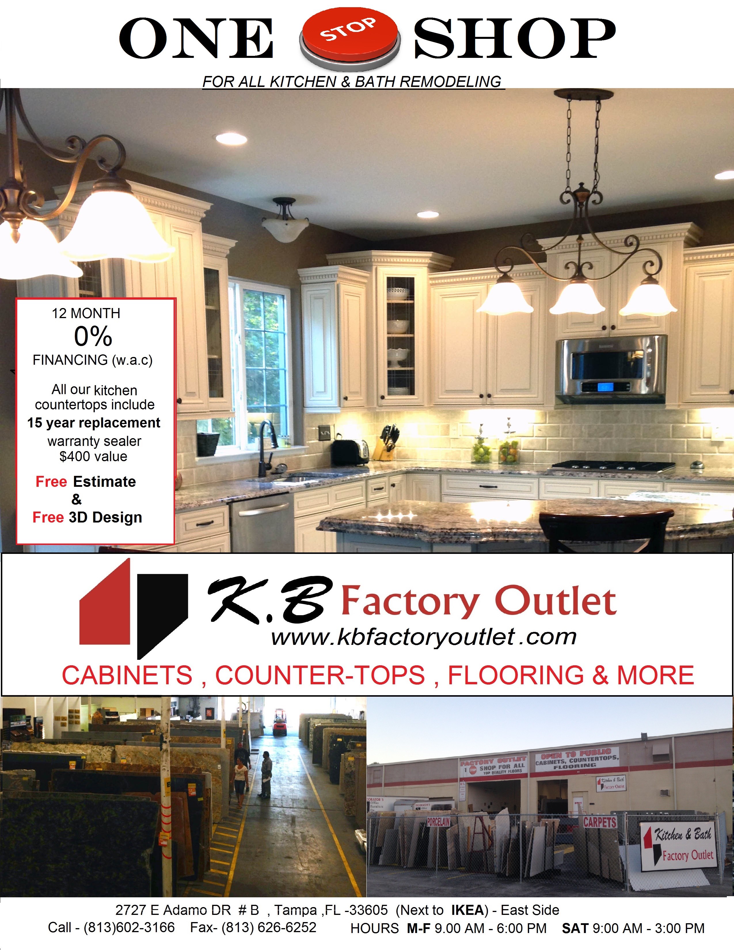 Logo for KB Countertops