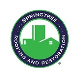 Logo for Springtree Roofing and Restoration