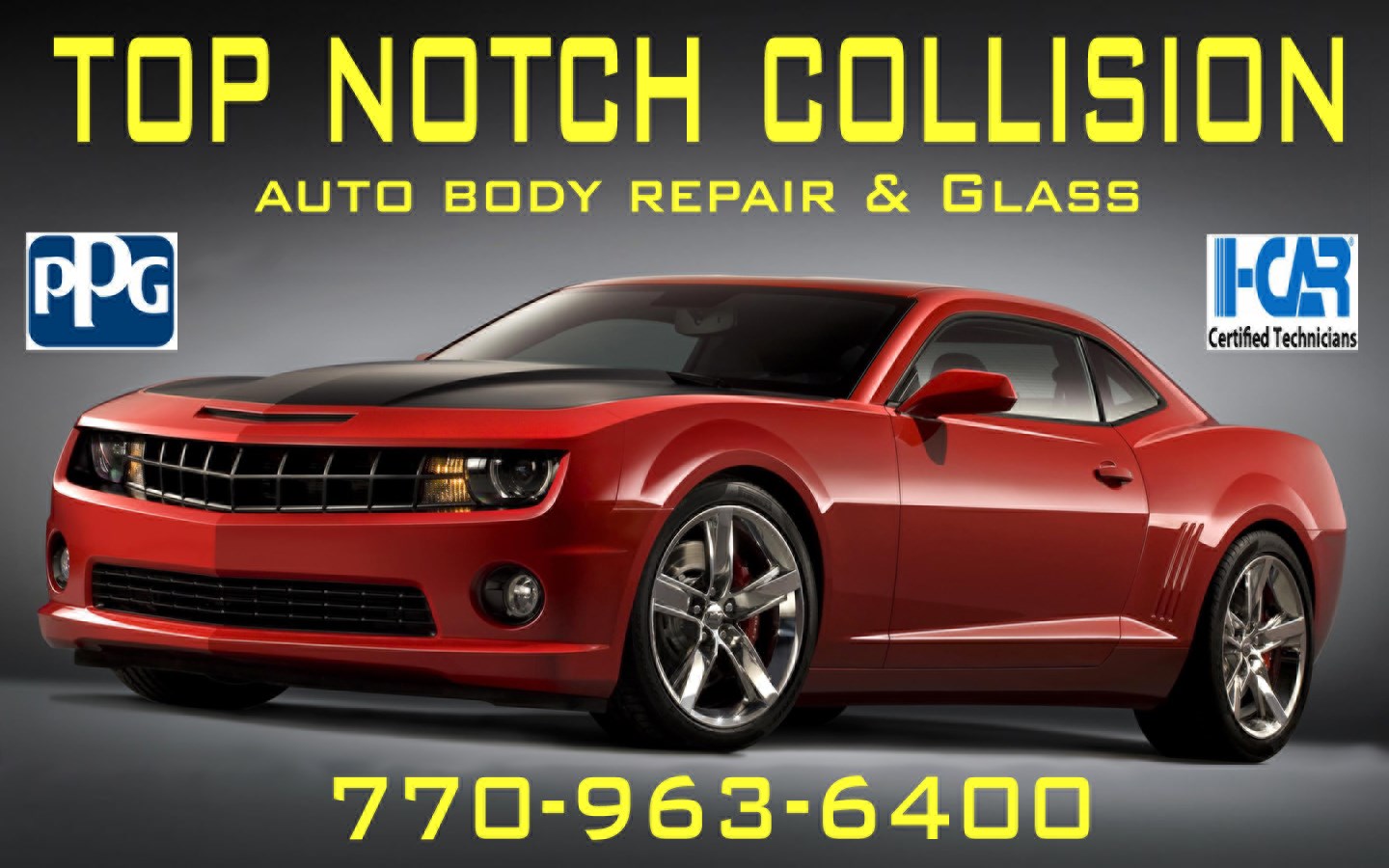 Logo for Top Notch Collision