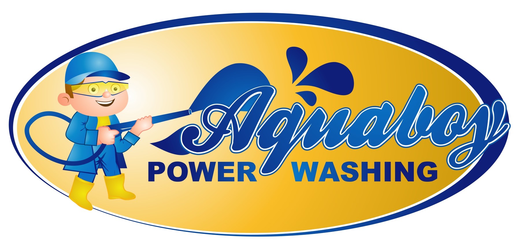 Logo for Aqua Boy Power Washing LLC