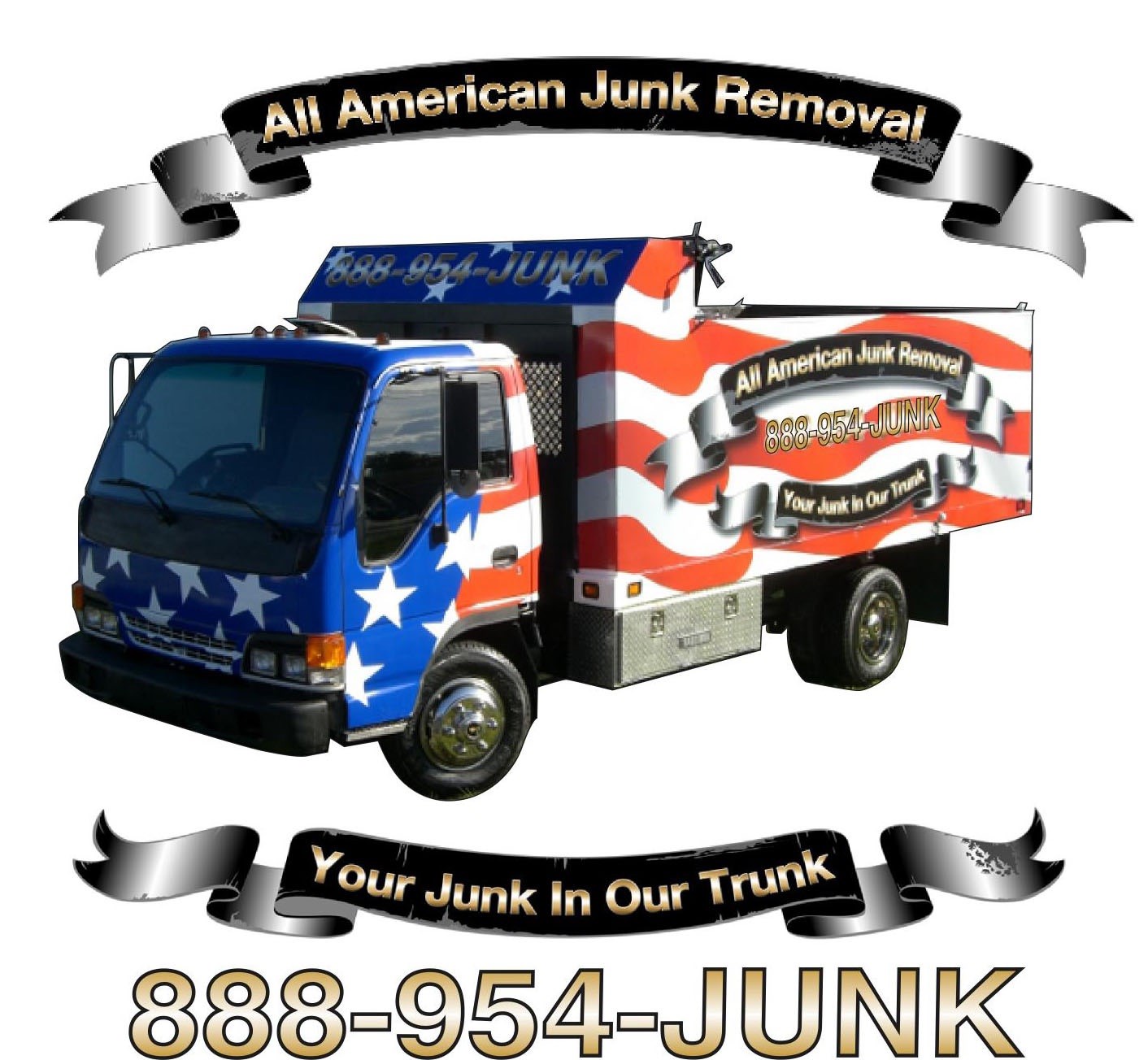 All American Junk Removal logo