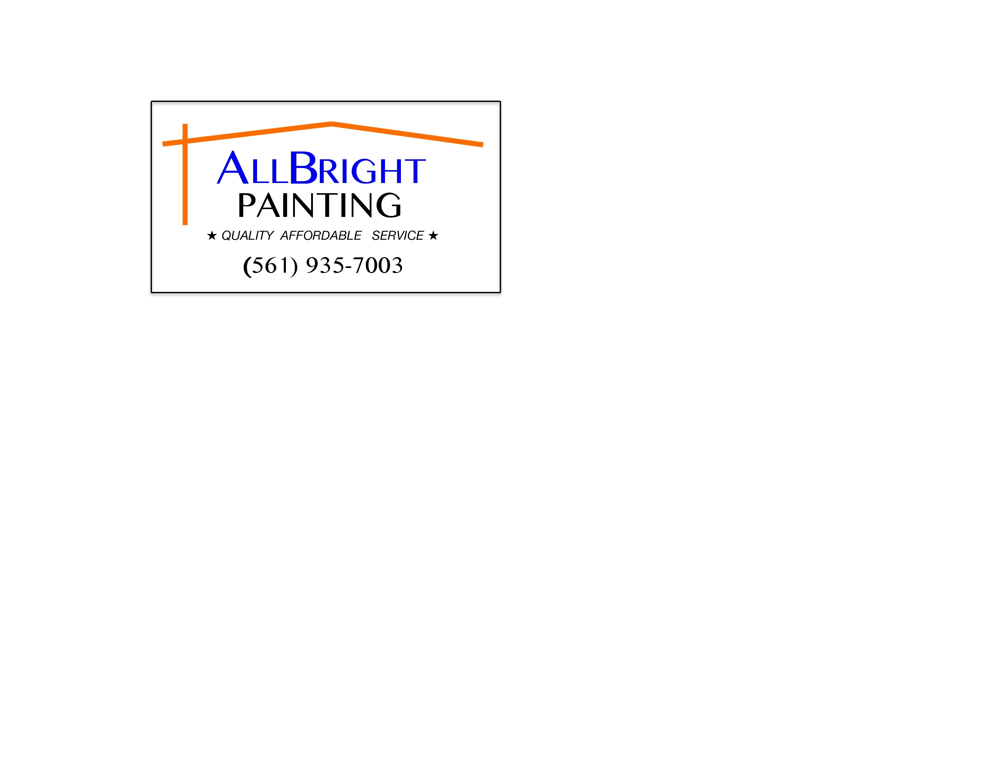 All Bright Painting logo