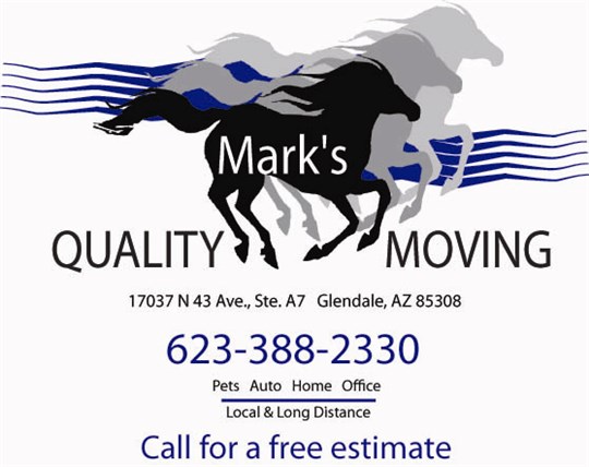 Mark's Quality Moving logo