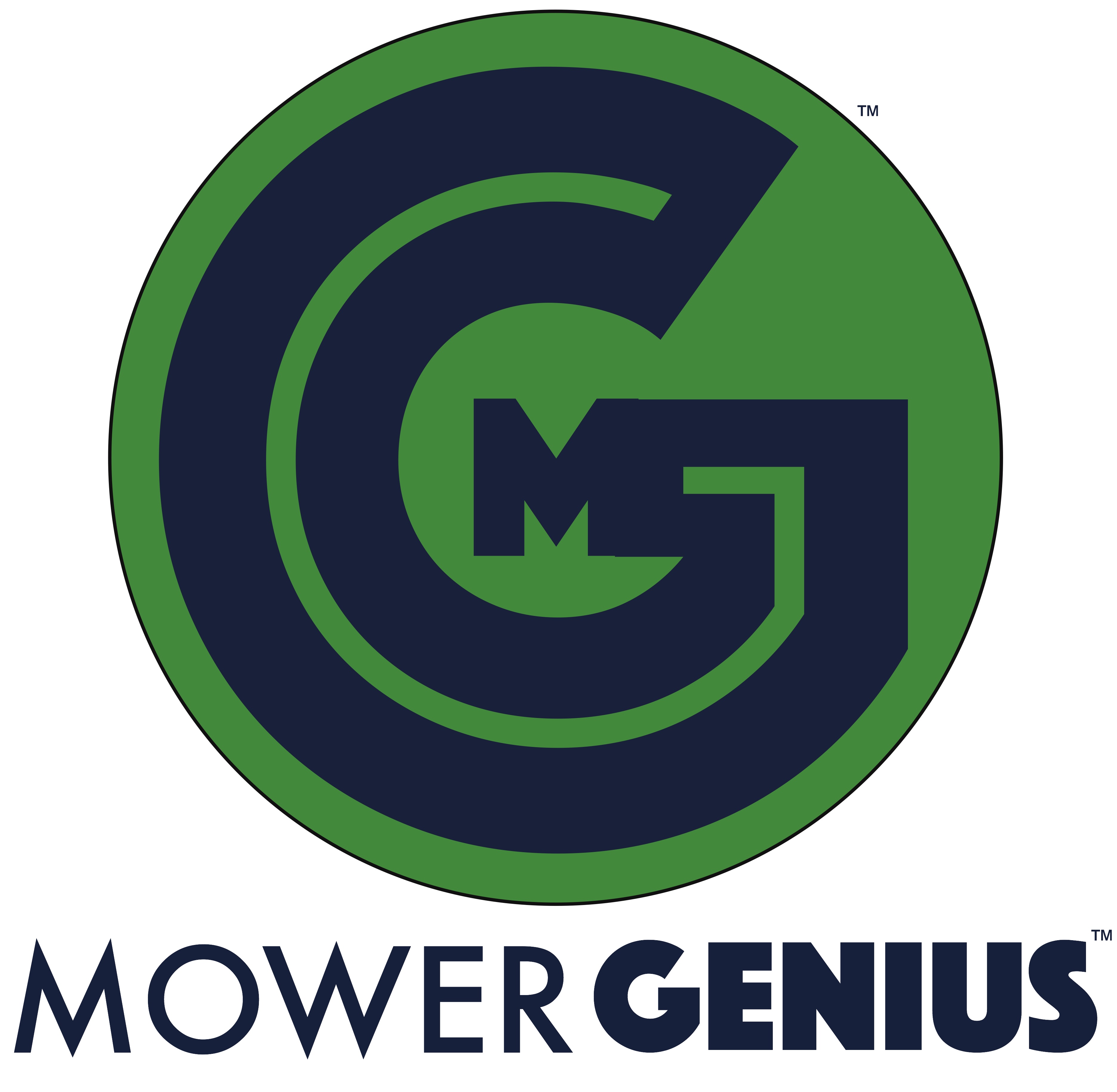 Logo for Mower Genius