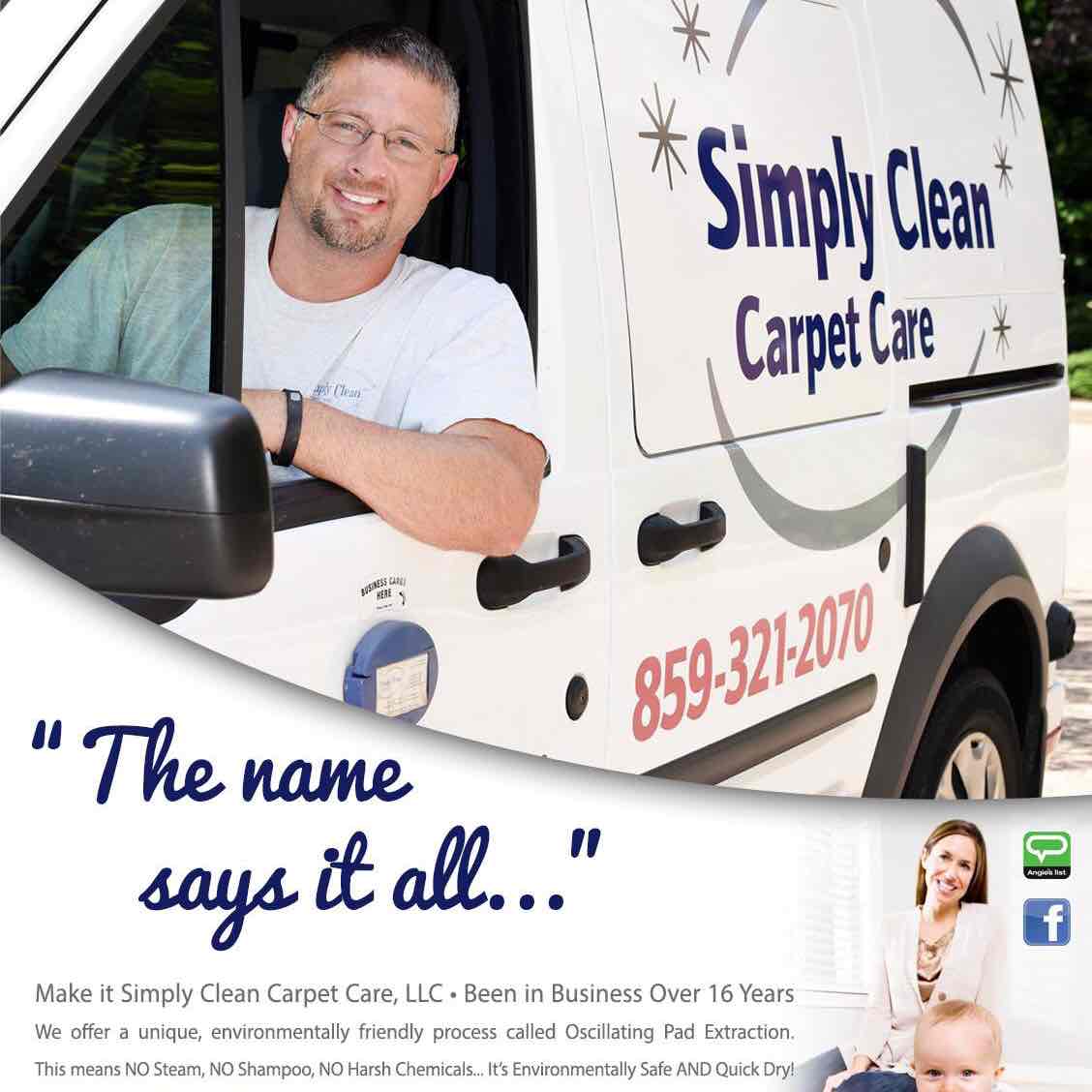 SIMPLY CLEAN Carpet Care, LLC logo