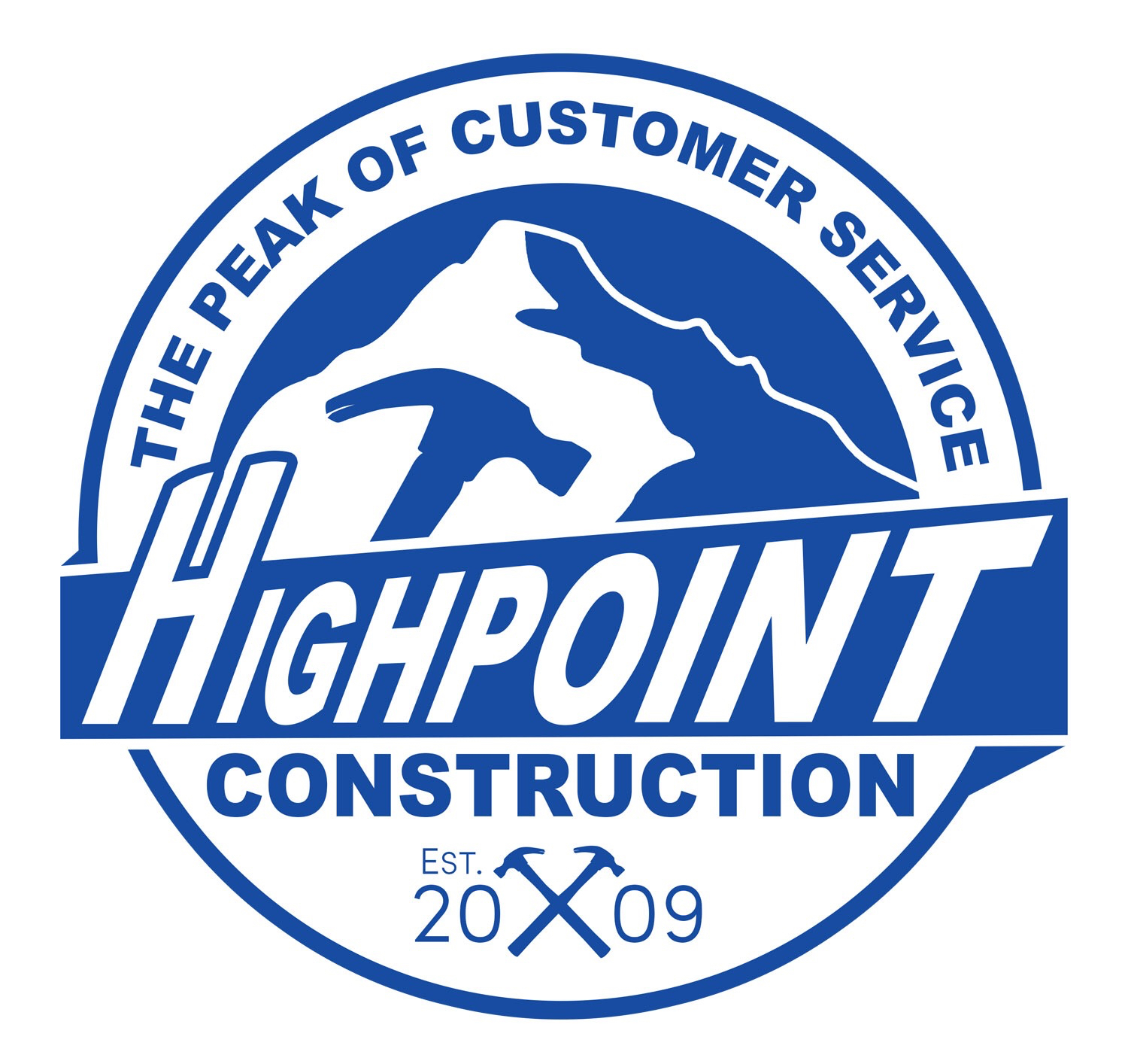 Logo for Highpoint Construction LLC
