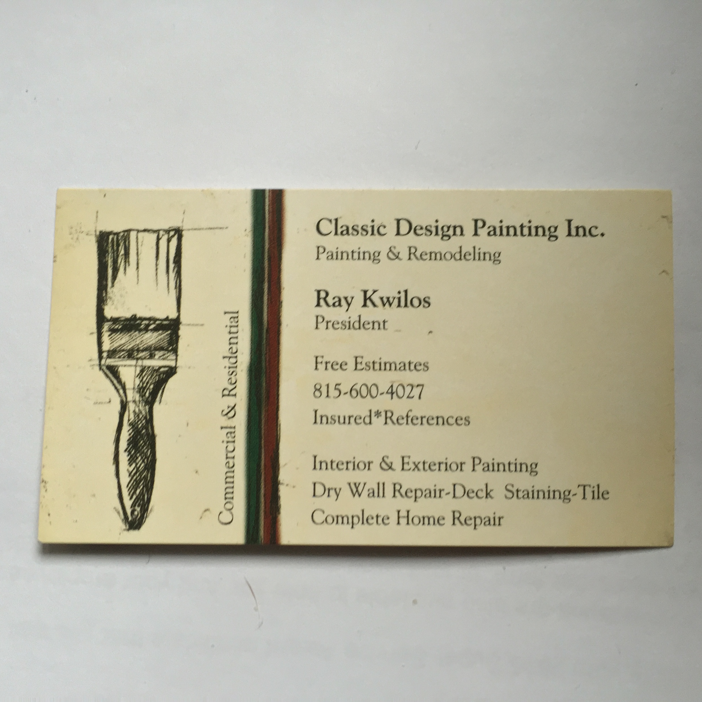 Classic Design Painting & Home Repair Inc. logo