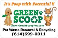 Green Scoop 'Pet Waste Removal & Recycling' logo