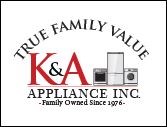 K & A Used Appliances logo