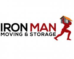 Logo for Iron Man Moving & Storage