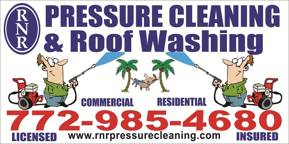 Logo for R N R Pressure Cleaning & Roof Washing