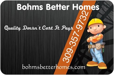 Logo for Bohm's Better Homes