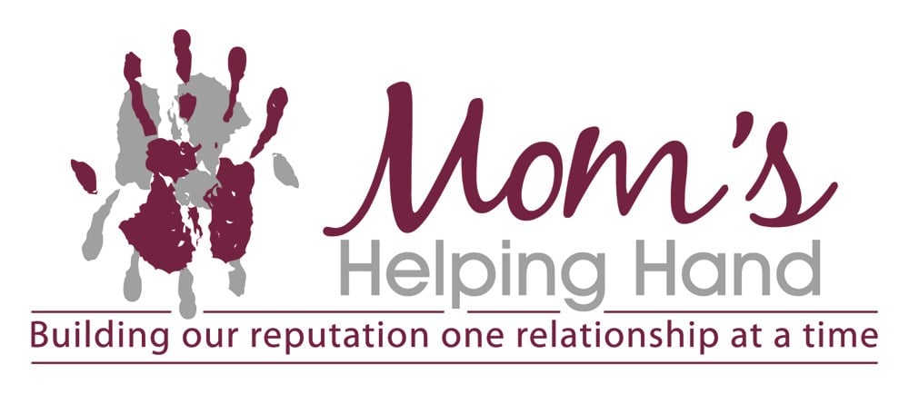 Mom's Helping Hand Maid Service logo