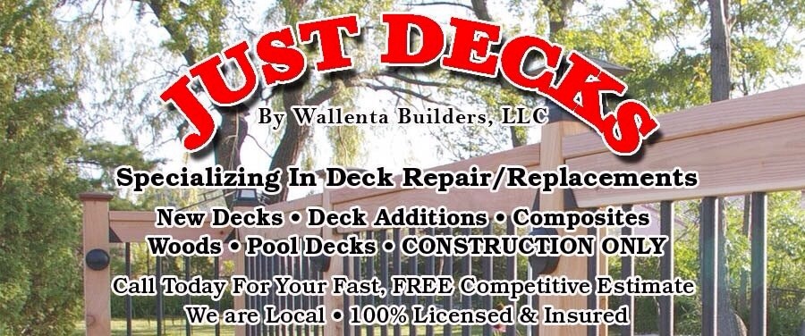 Just Decks by Wallenta Builders LLC logo