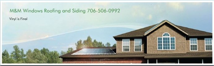 Logo for M&M Windows Roofing & Siding