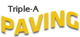 Logo for Triple A Paving