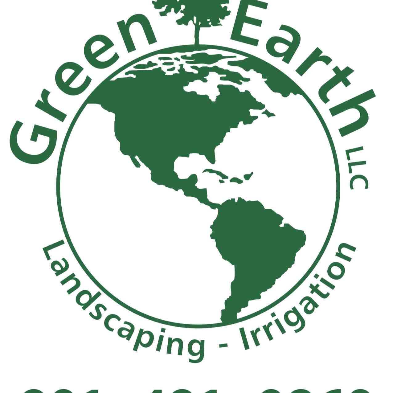 Green Earth, LLC Landscaping-Irrigation DBA Aqua Earth Exterior-Roof cleaning logo