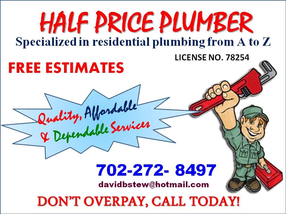 Logo for Half Price Plumber