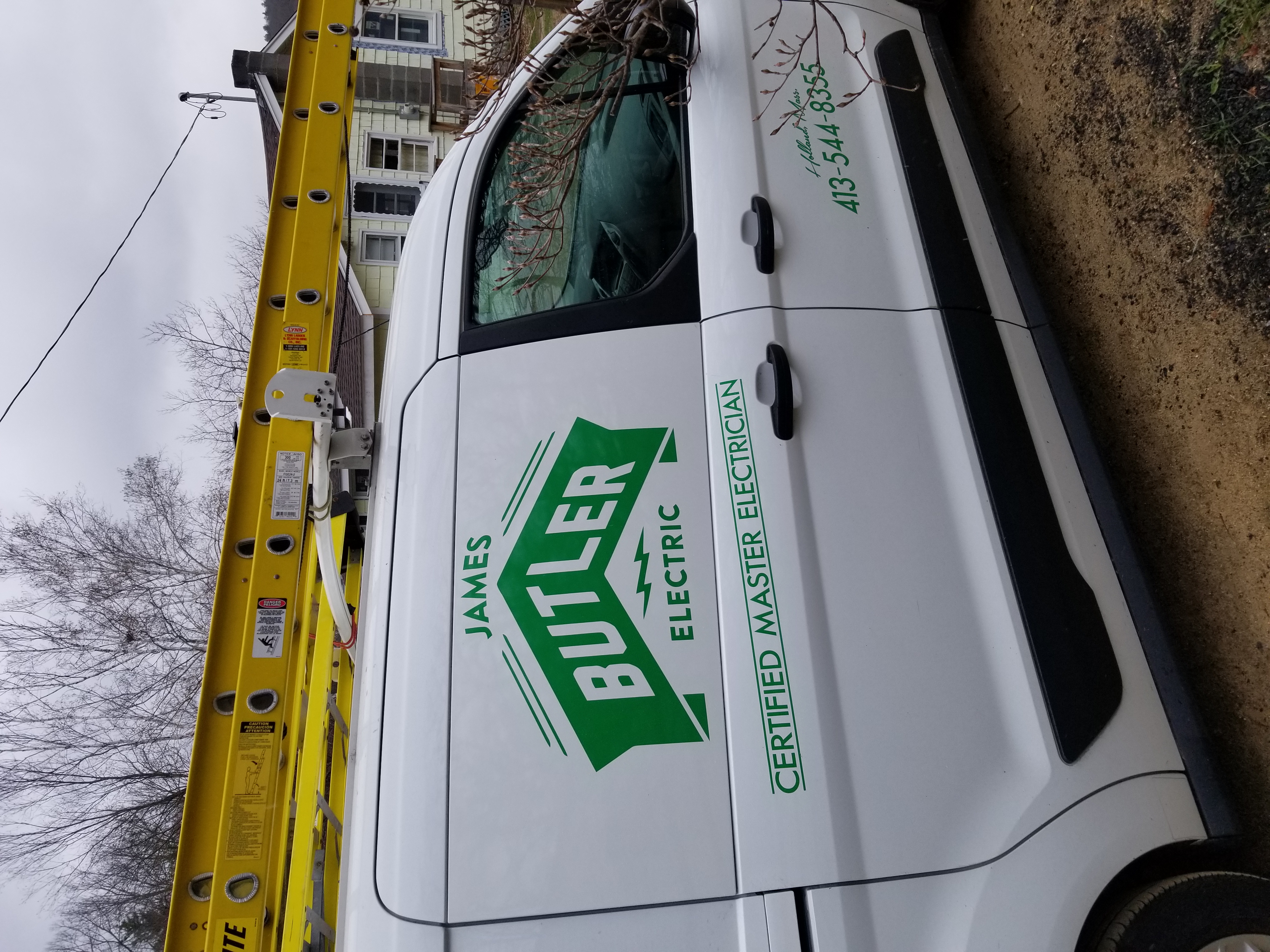 Logo for James M Butler Electric