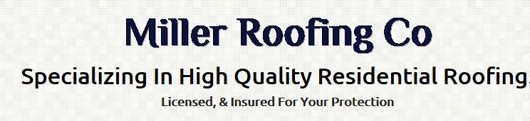 Logo for Miller Roofing