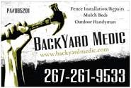 BACKYARD MEDIC logo