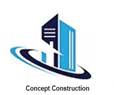 Logo for concept construction ny corp