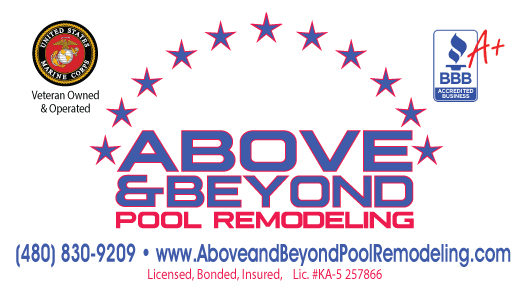 Above & Beyond Pool Remodeling logo