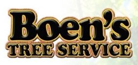 Logo for Boen's Tree Service Inc