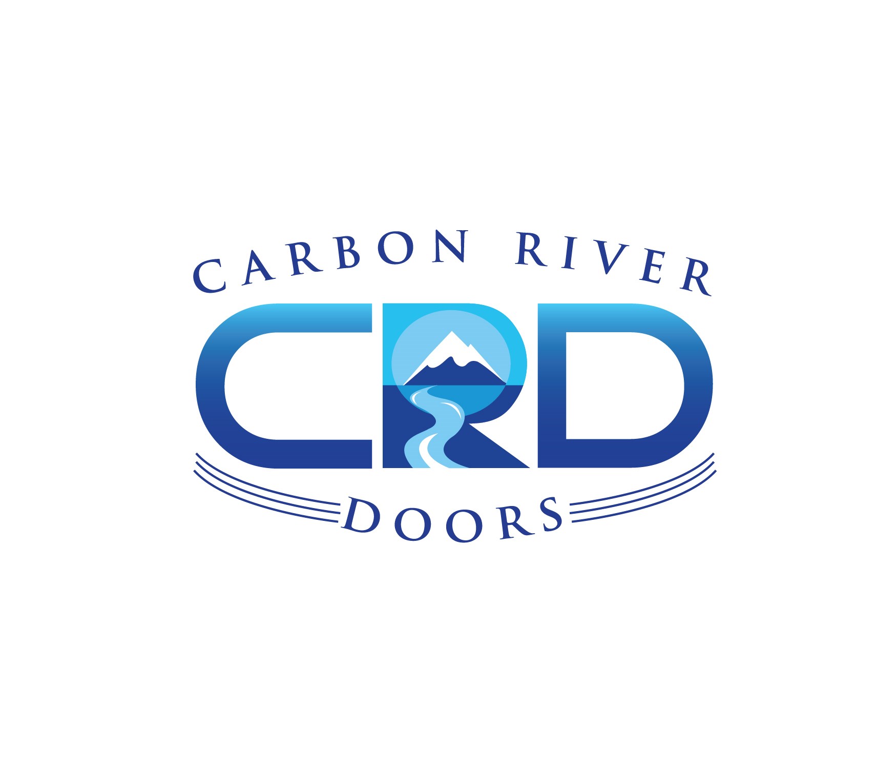 Logo for Carbon River Doors
