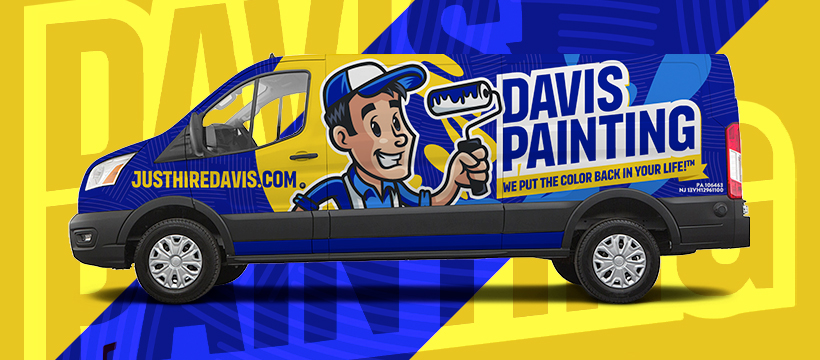 Logo for Davis Painting LLC