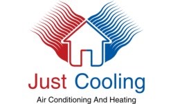 Logo for Just Cooling Air Conditioning and Heating