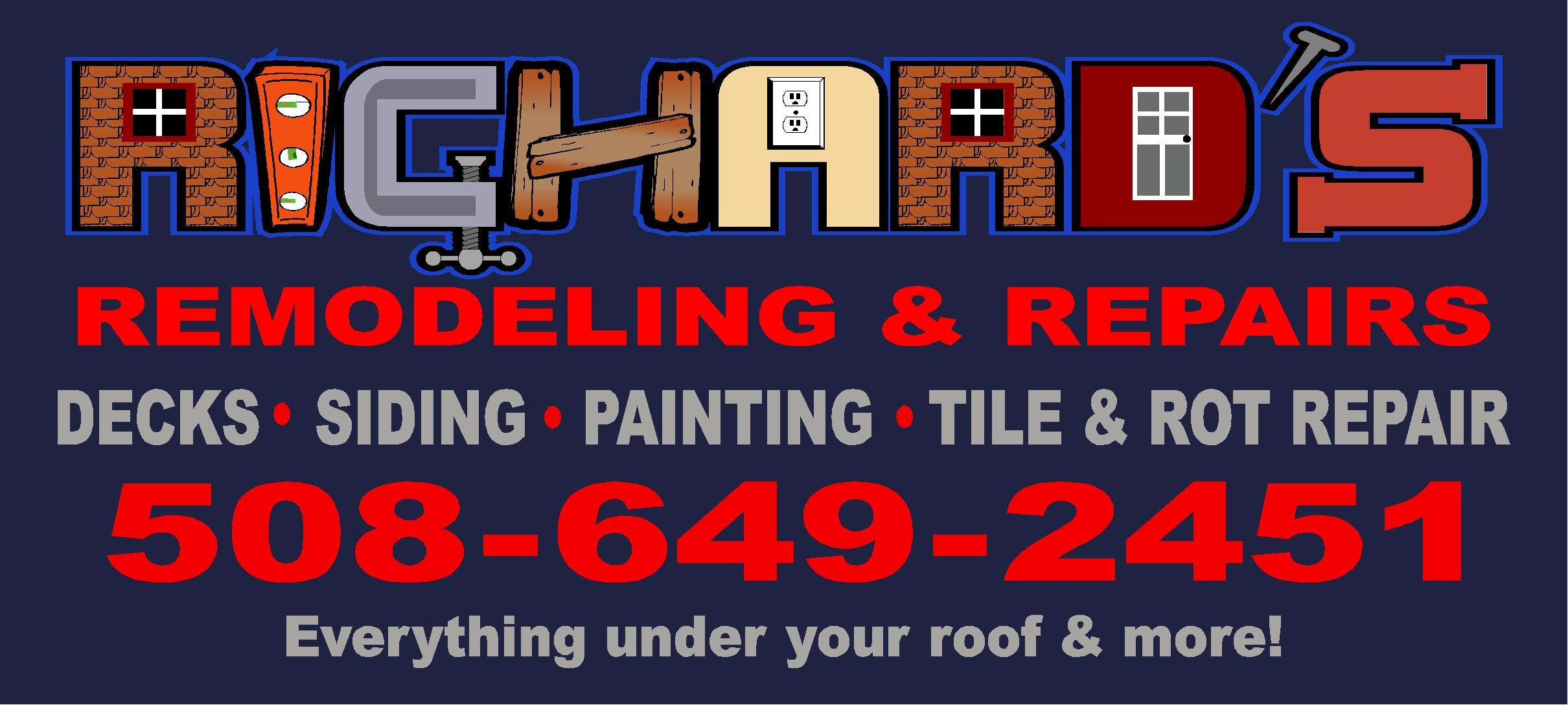 Logo for Richard's Remodeling and Repairs