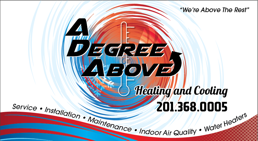 A Degree Above Heating and Cooling logo