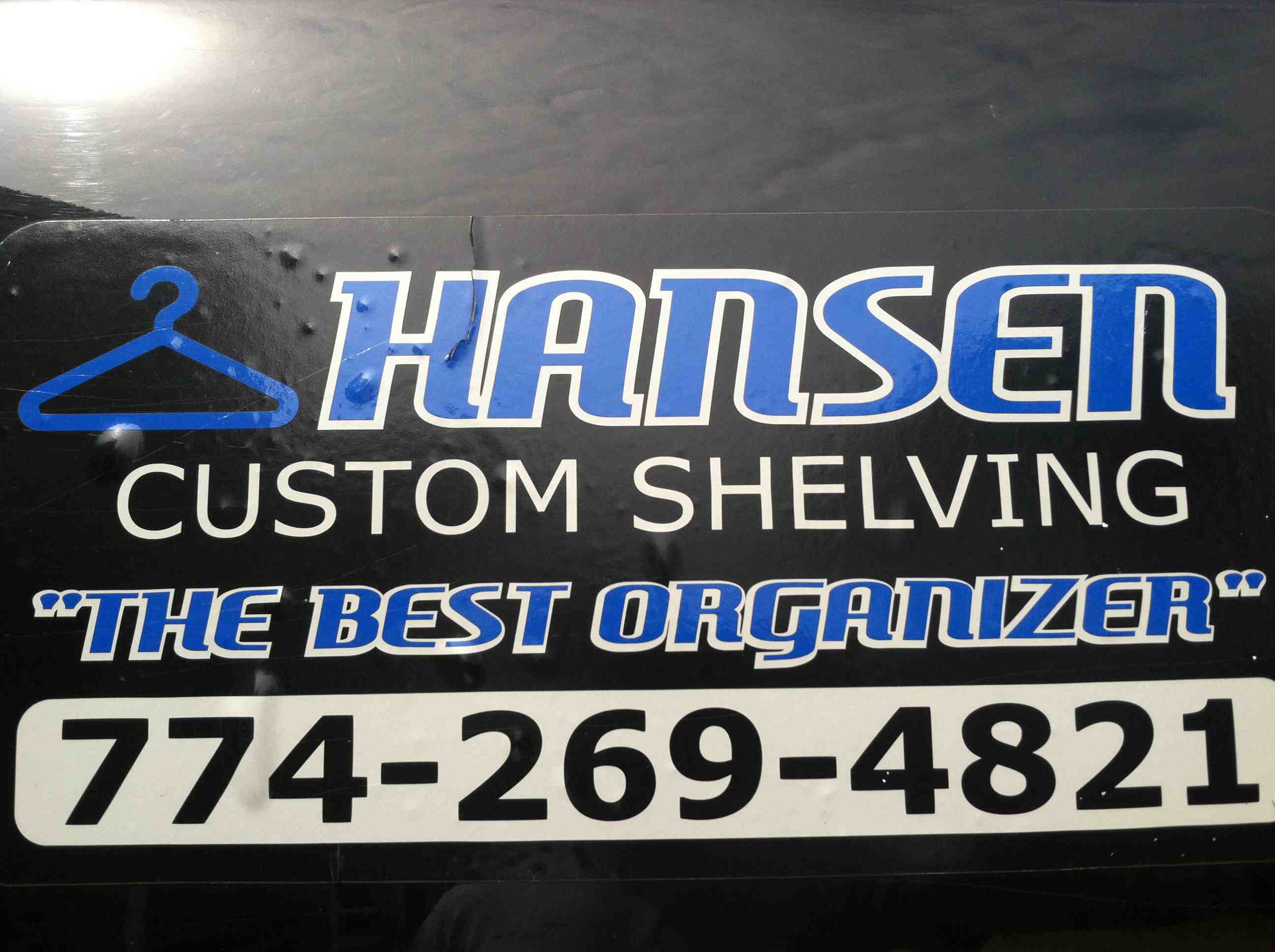 Logo for Hansen Custom Shelving