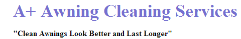 A Plus Awning Cleaning Services logo