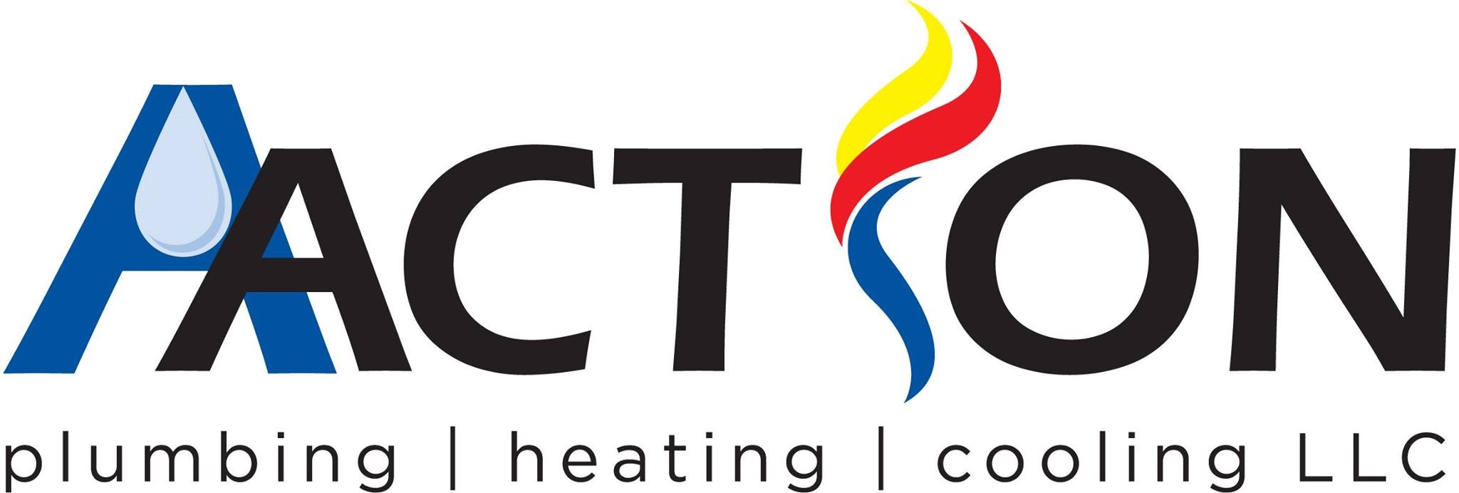Aaction Plumbing Heating and Cooling logo