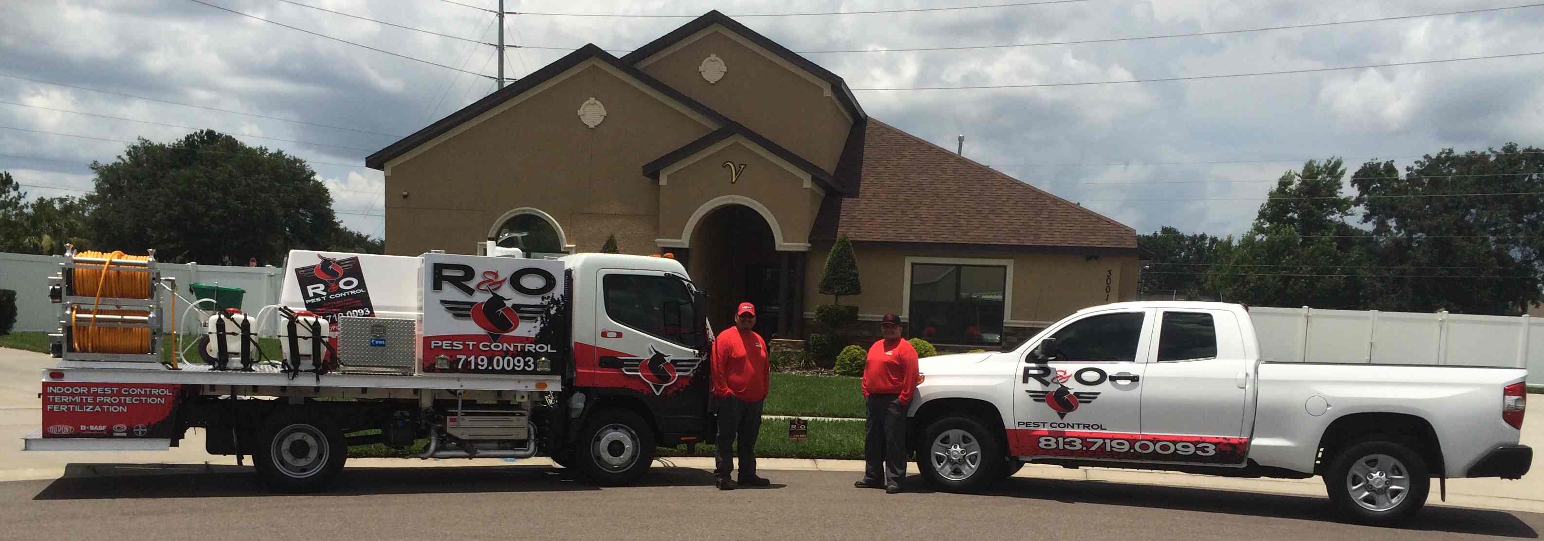 Logo for R&O Pest Control