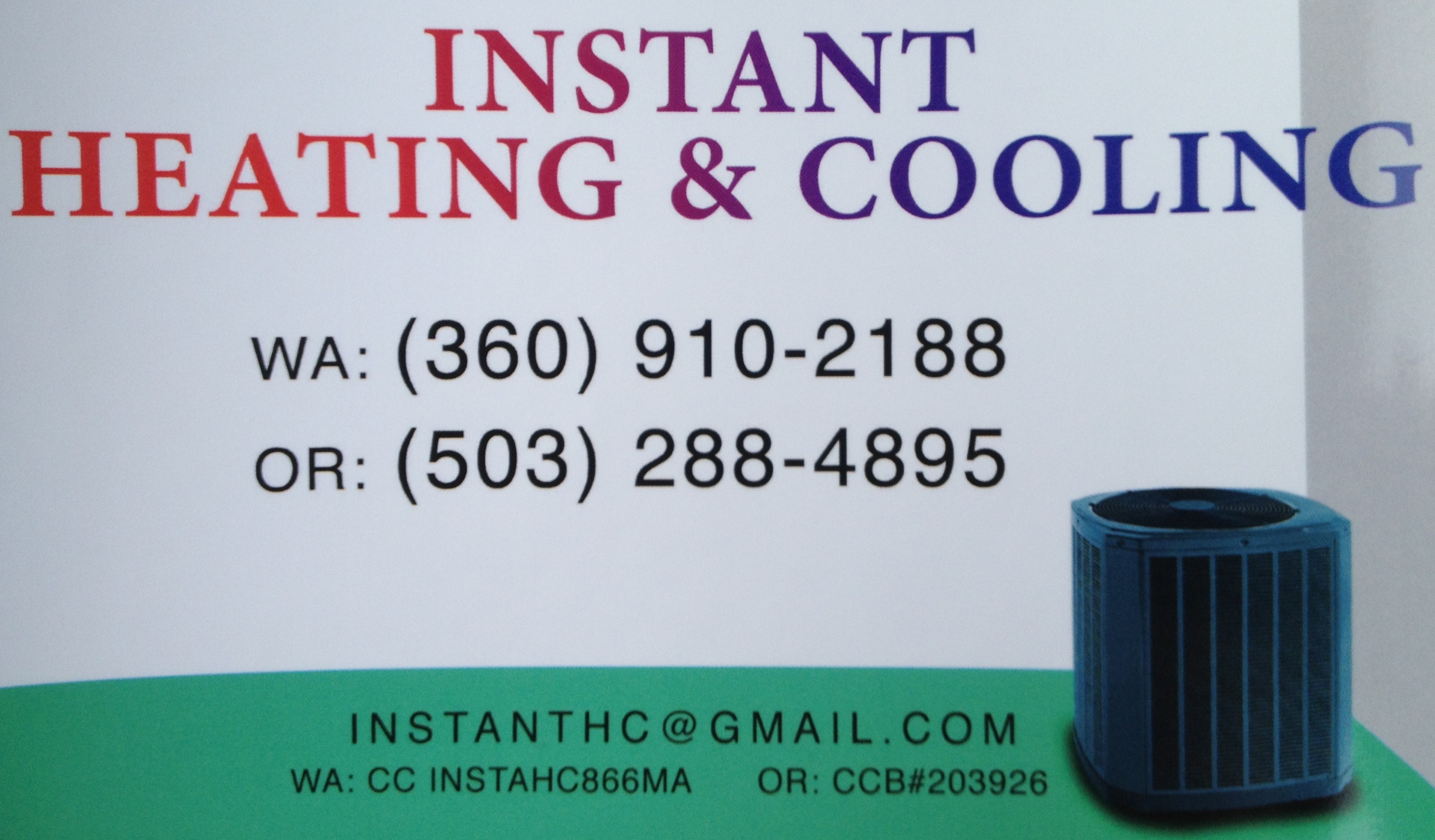 Instant Heating & Cooling LLC logo