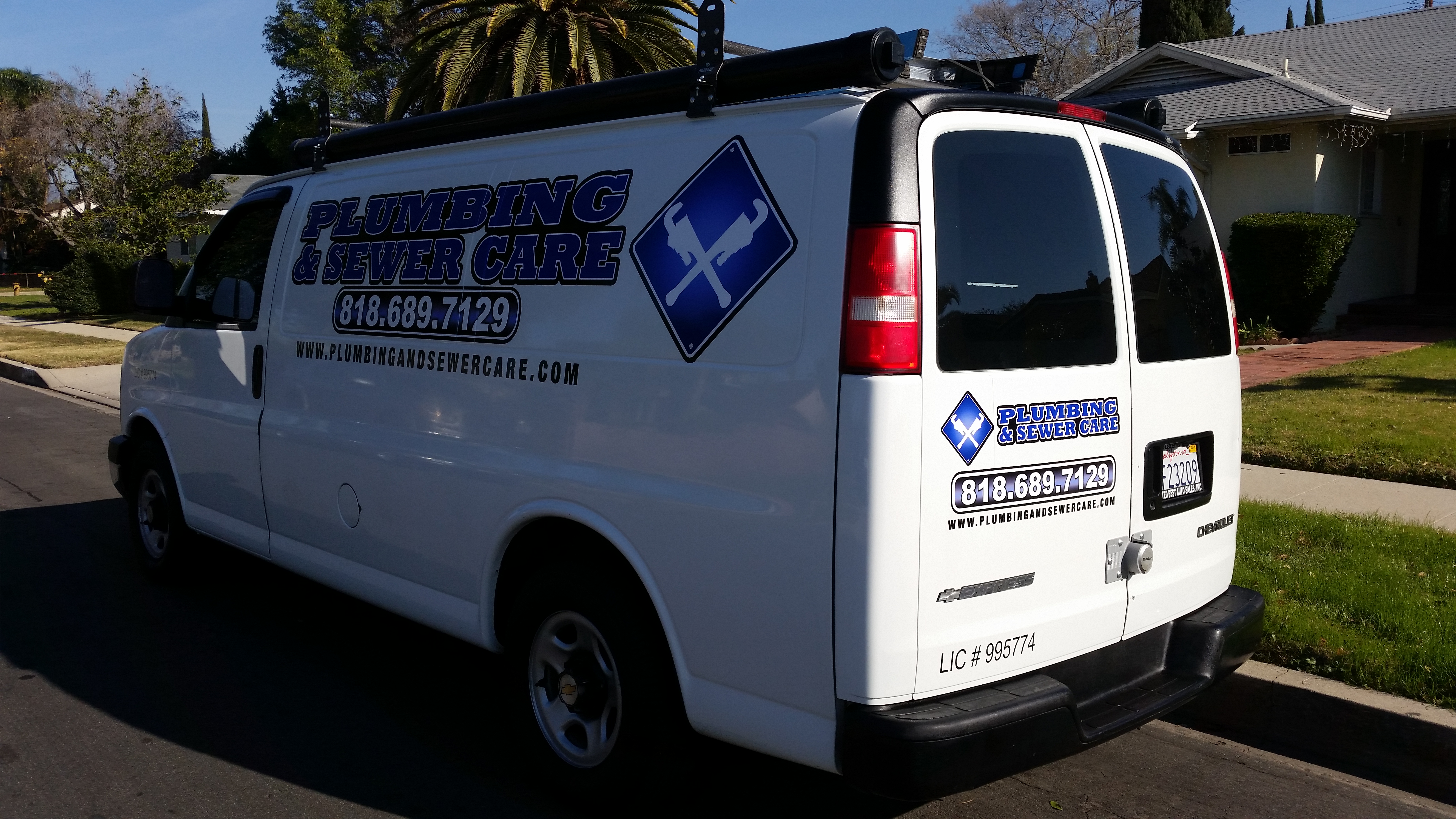 Logo for Plumbing and Sewer Care