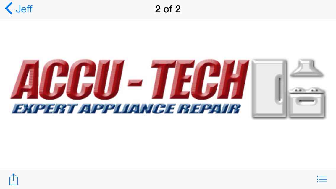 Logo for Accu-Tech Appliance Repair