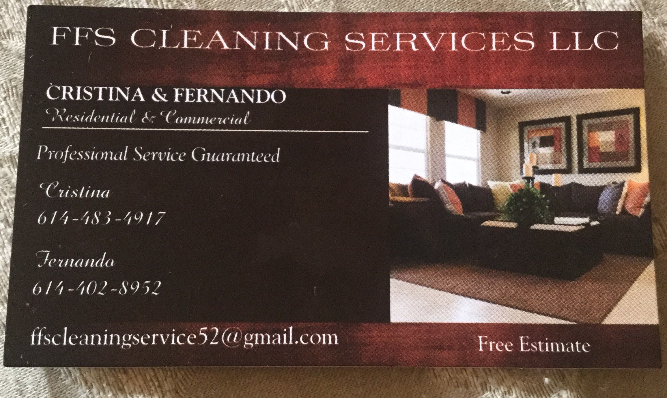 Logo for Fernandes Service Cleaning
