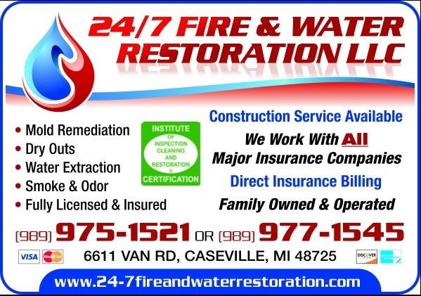 Logo for 24/7 Fire And Water Restoration