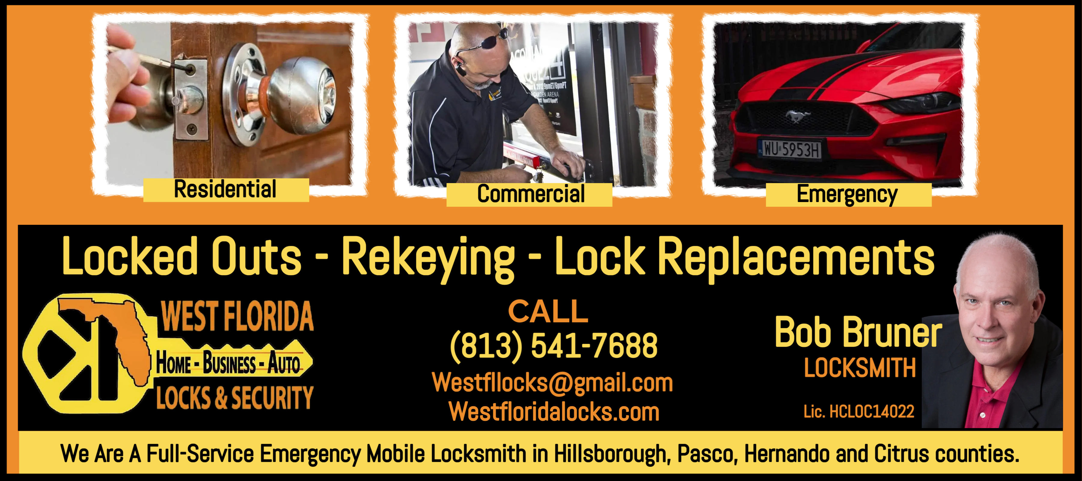 Logo for West Florida Locks